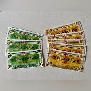 2/$10* Pioneer Gas Station 5c 10c Bonus Bucks Coupons 40th Anniversary 40 Years